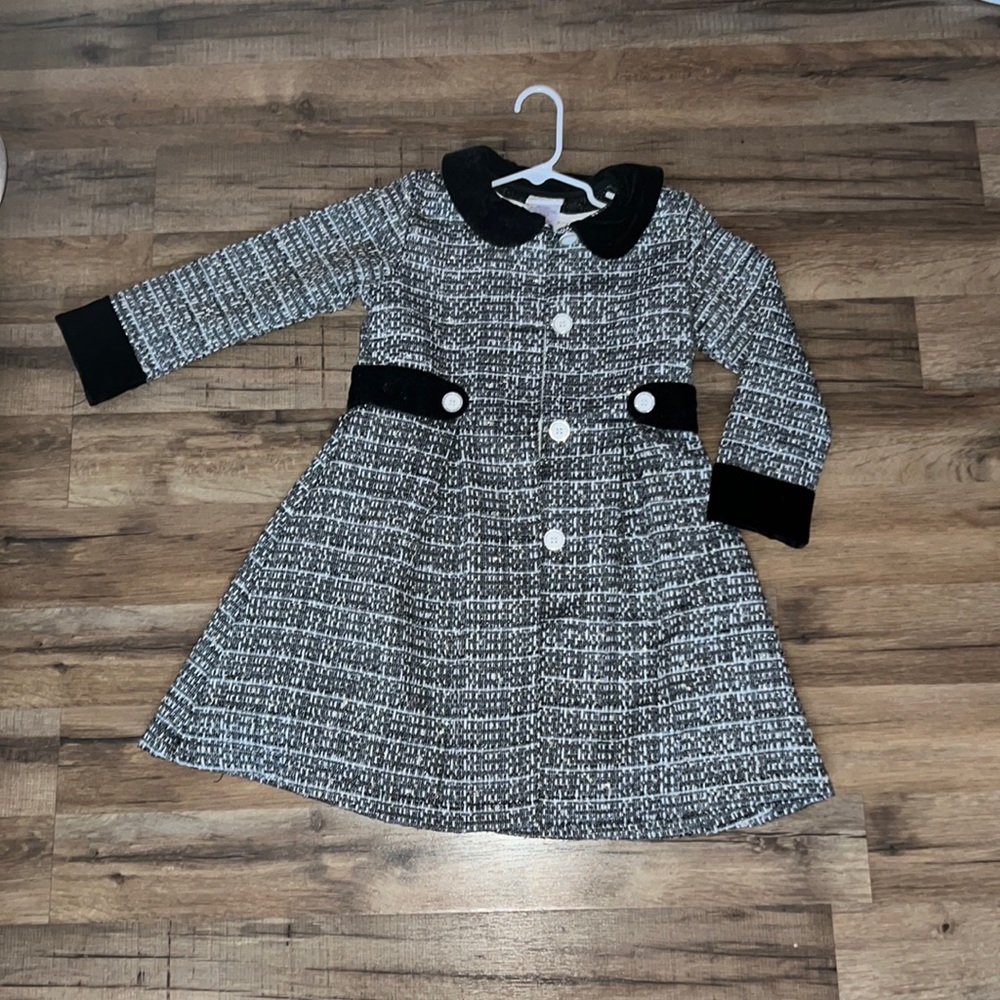 Bluberi coat and dress size 6 girls